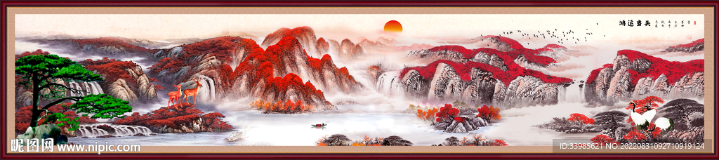 千里江山图
