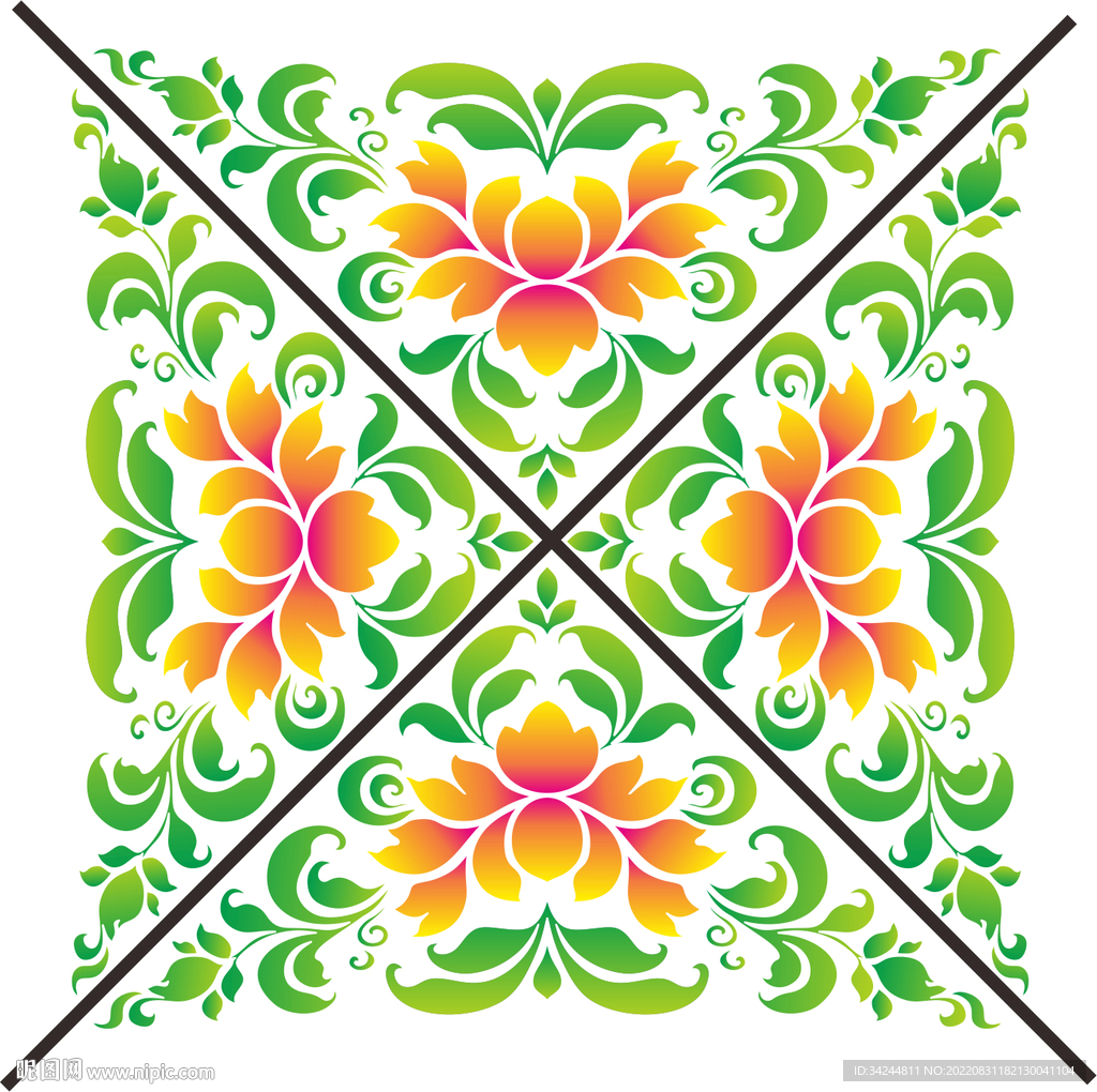 藏式边花