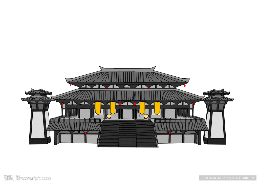 当阳插画