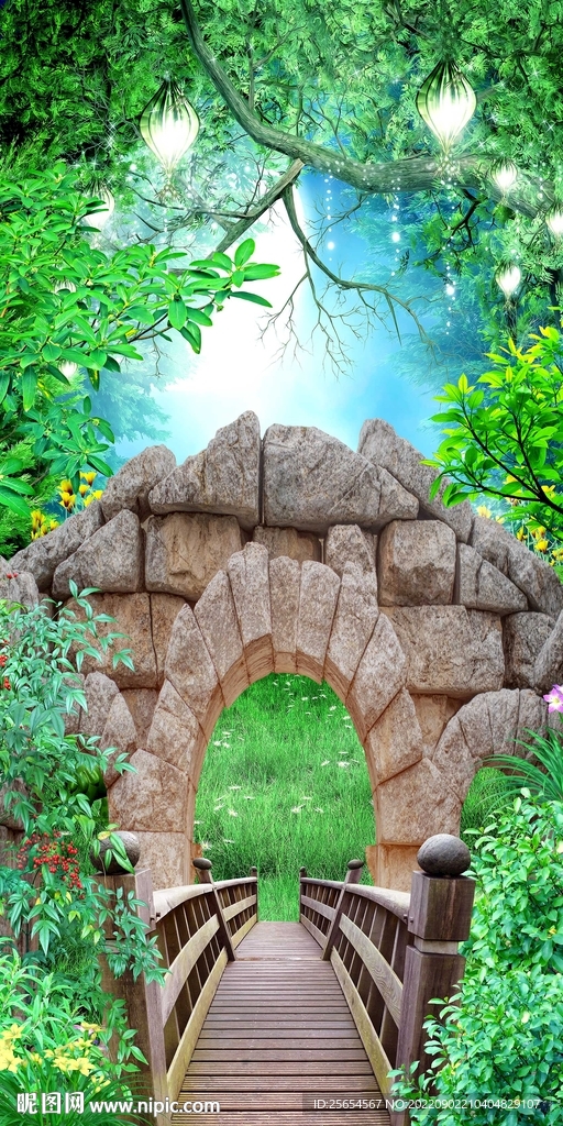 树林3D玄关