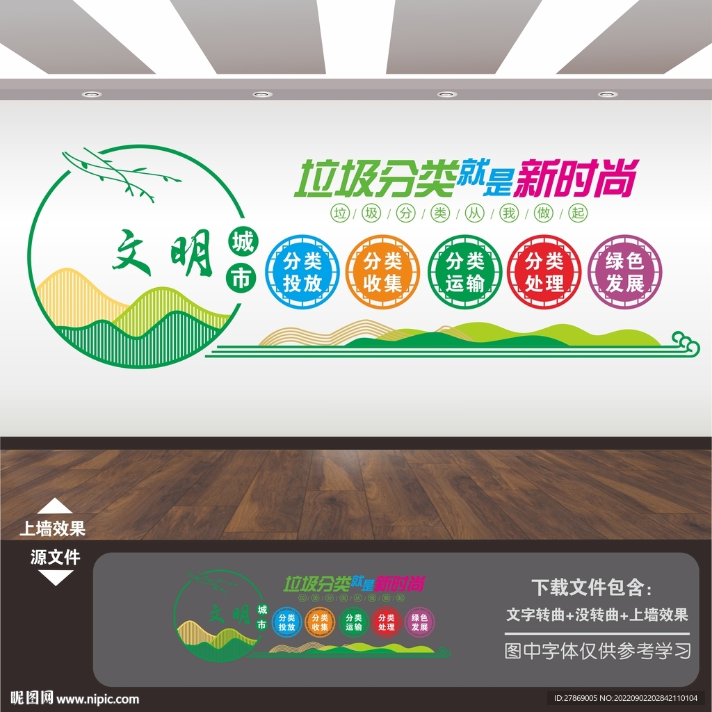 垃圾分类海报
