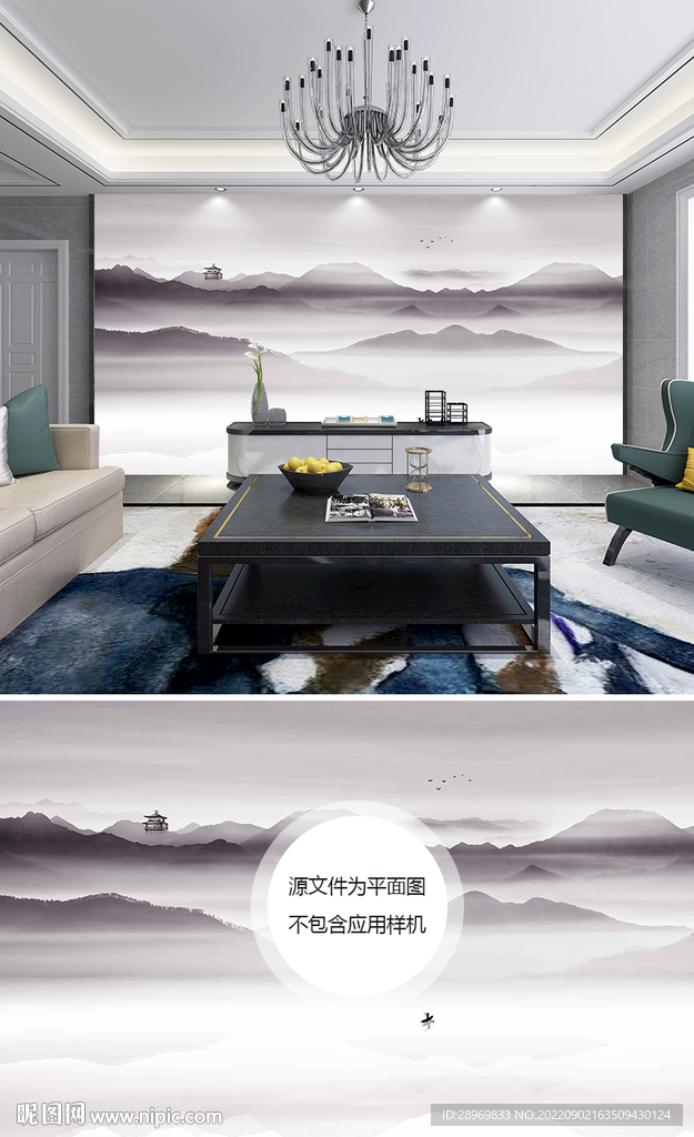 中式背景墙