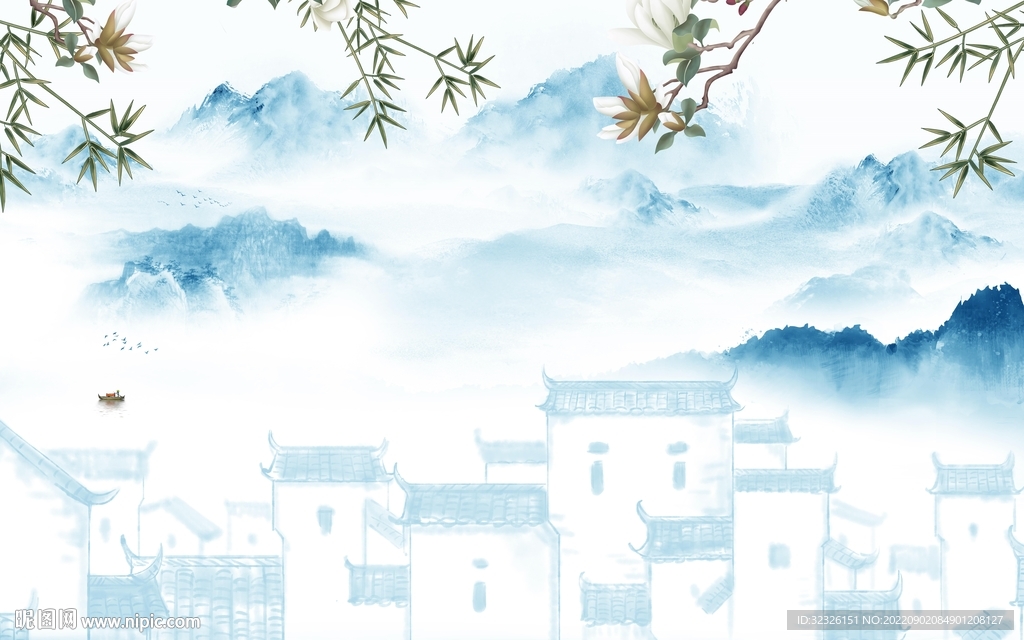 高清新上架山水画 Tif分层
