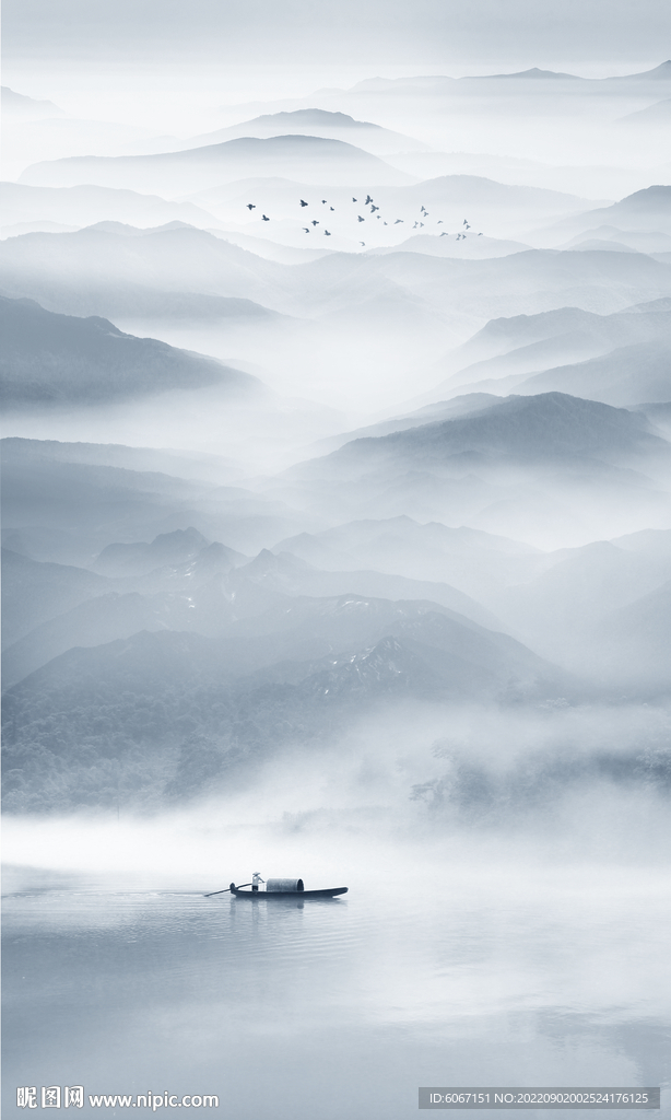 意境山水画