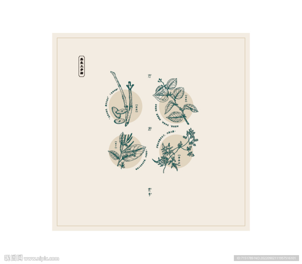 中医养生装饰画