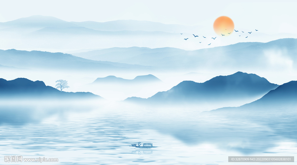 水墨画
