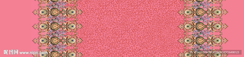 定位花边数码印花