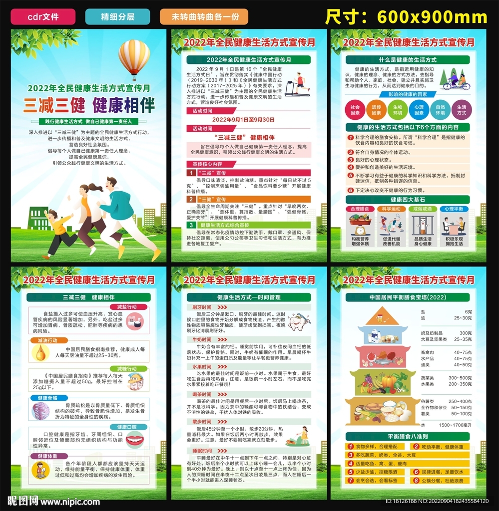 2022年全民健康生活方式宣传