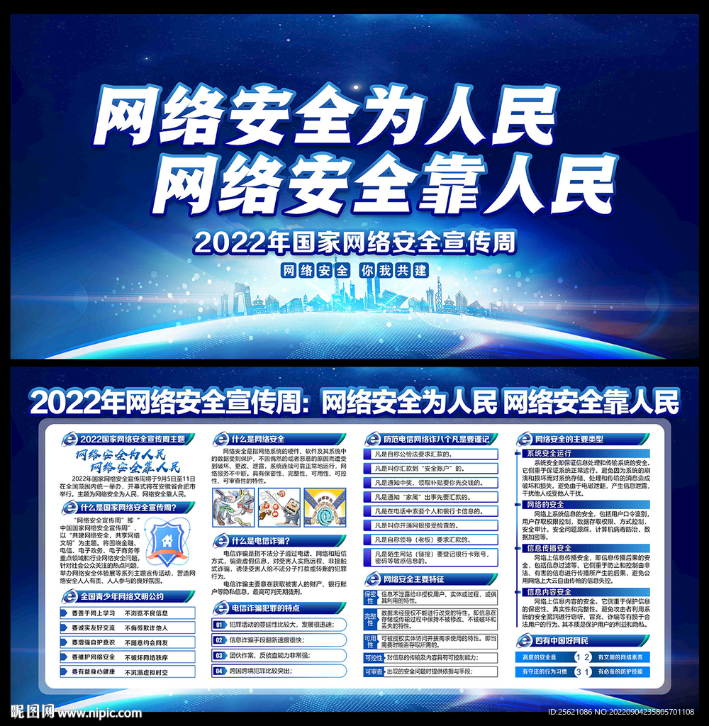 2022国家网络安全宣传周展板