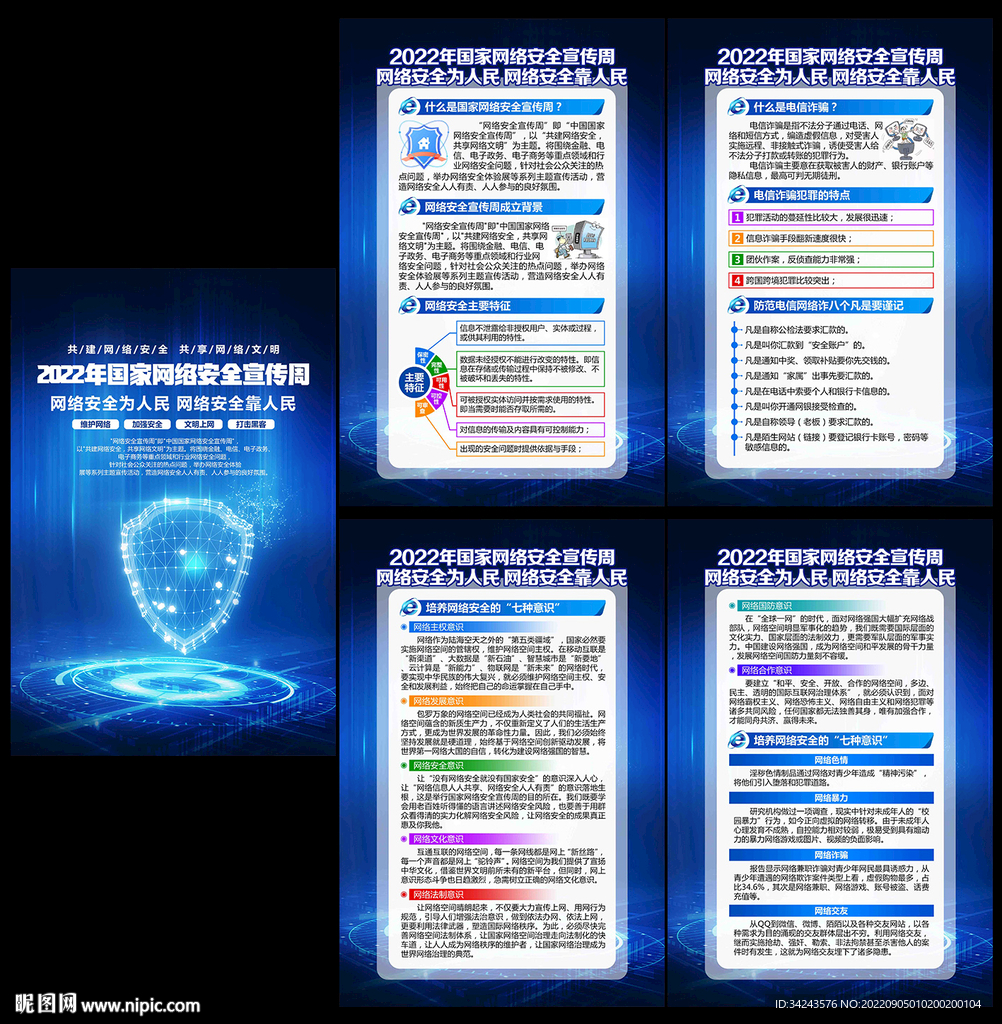 2022年国家网络安全周展板