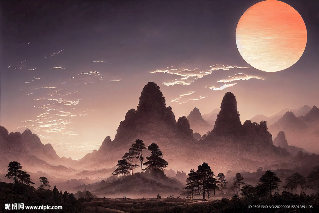 月是故乡明  我的桂林山水
