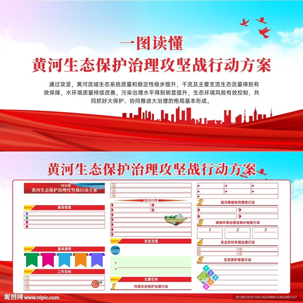 黄河生态保护治理攻坚战行动方案