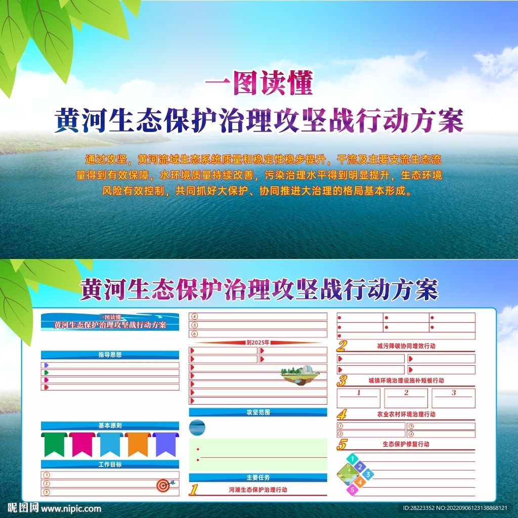 黄河生态保护治理攻坚战行动方案