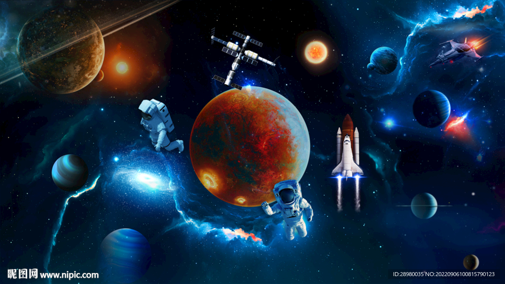 宇宙太空宇航员