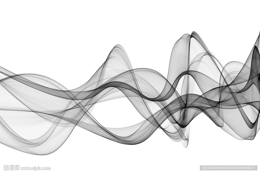 水墨线条山水画