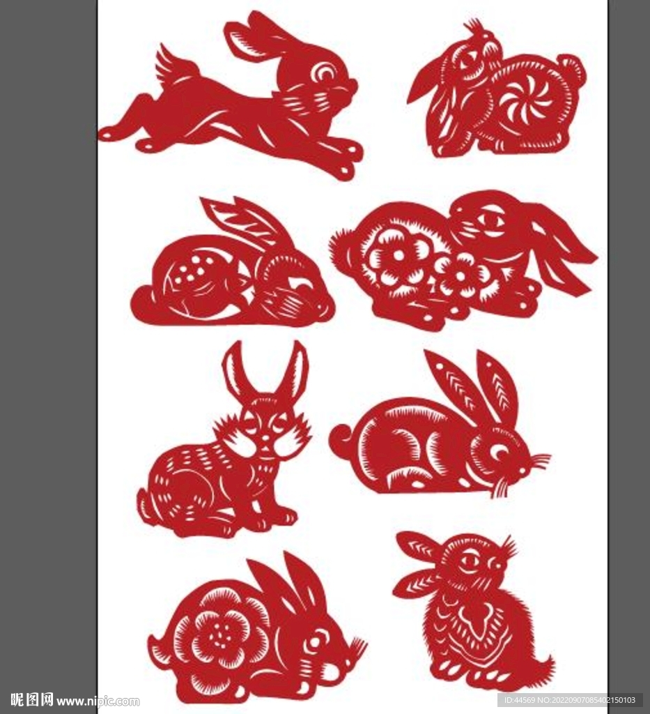 兔子纹样寓意图片