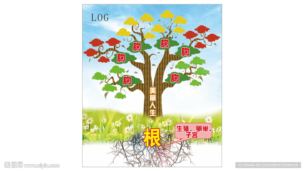 养生海报形象图