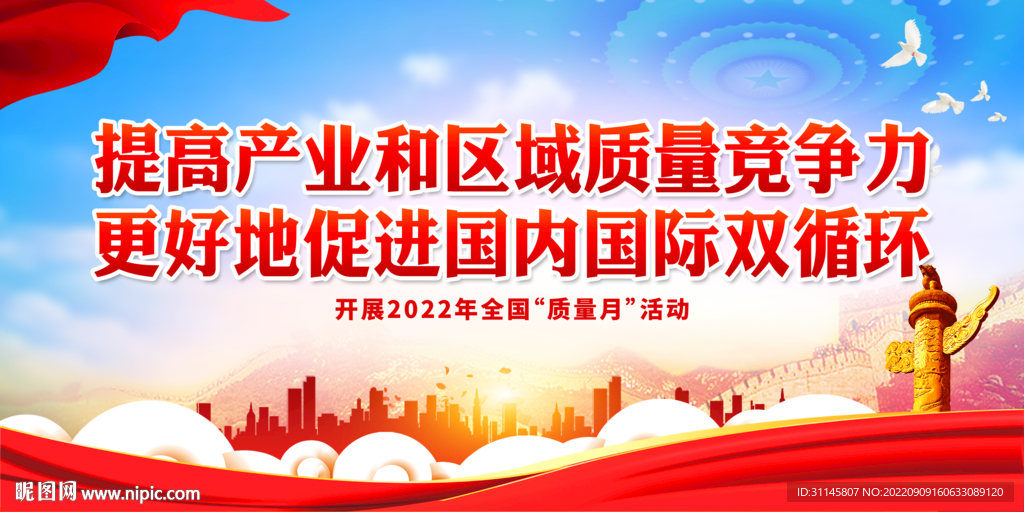提高产业和区域质量竞争力