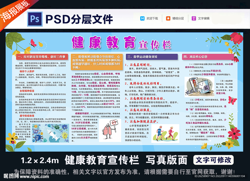 健康教育宣传栏