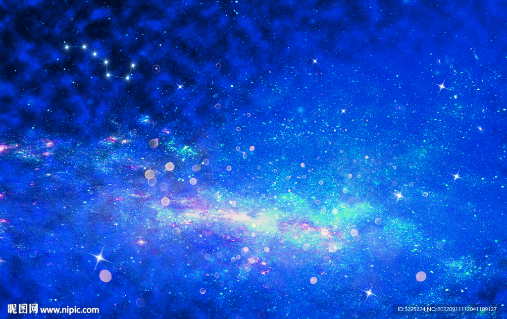 蓝色星空