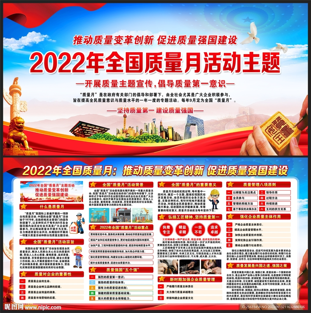 全国质量月宣传栏