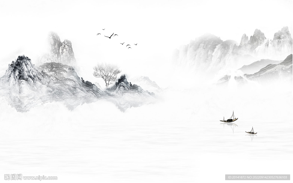 水墨山水