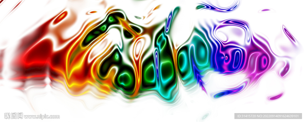 炫彩流体纹理