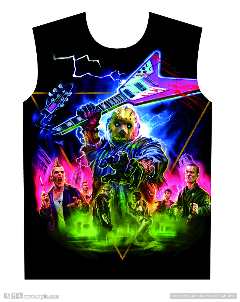 定位印花万圣节花样