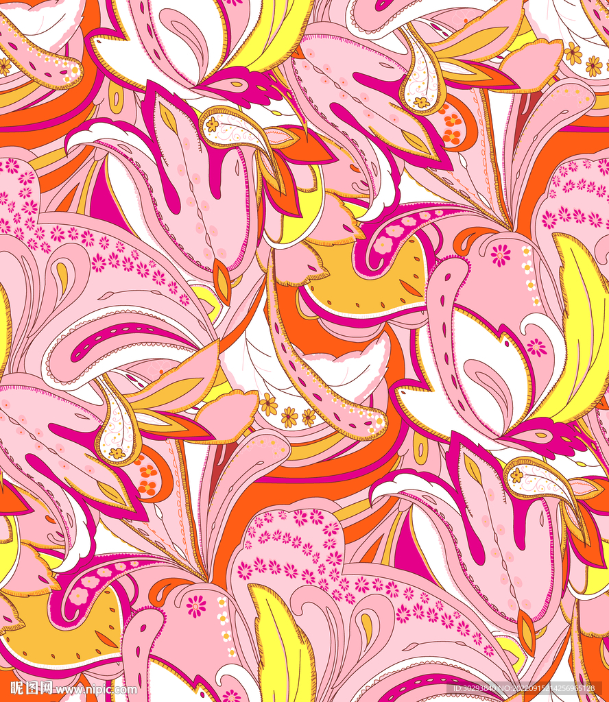 腰果花 水印版 佩利兹 佩斯利