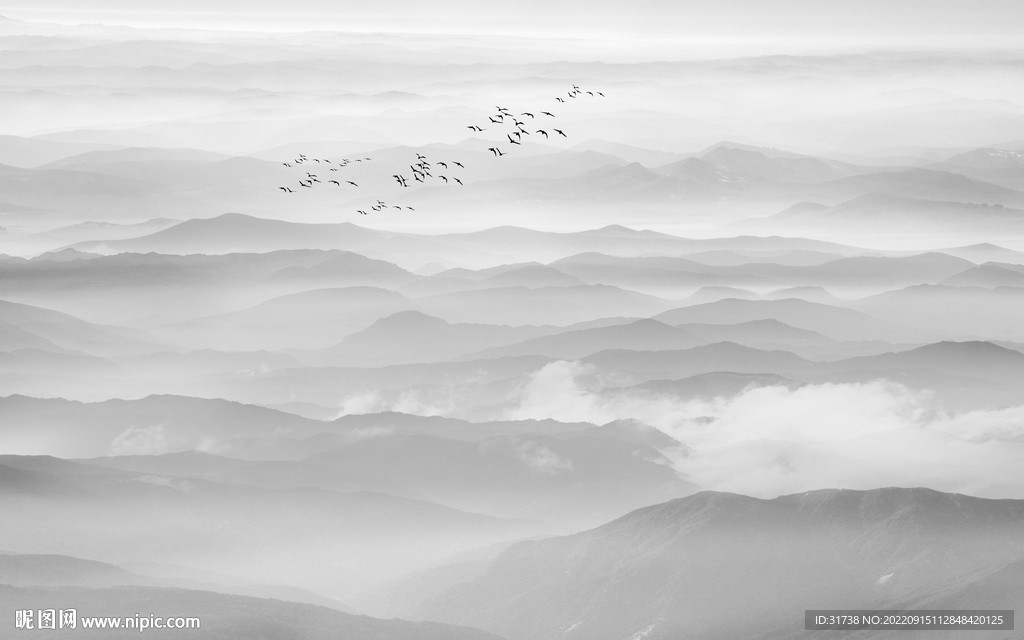 禅意山水画