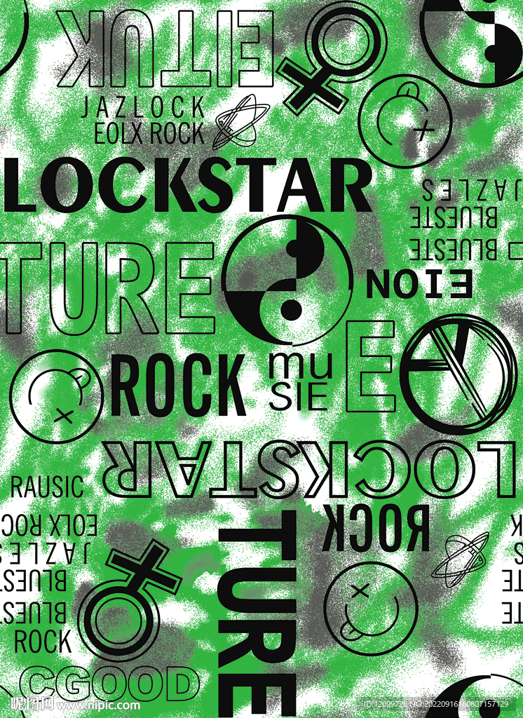 大牌数码印花英文印花