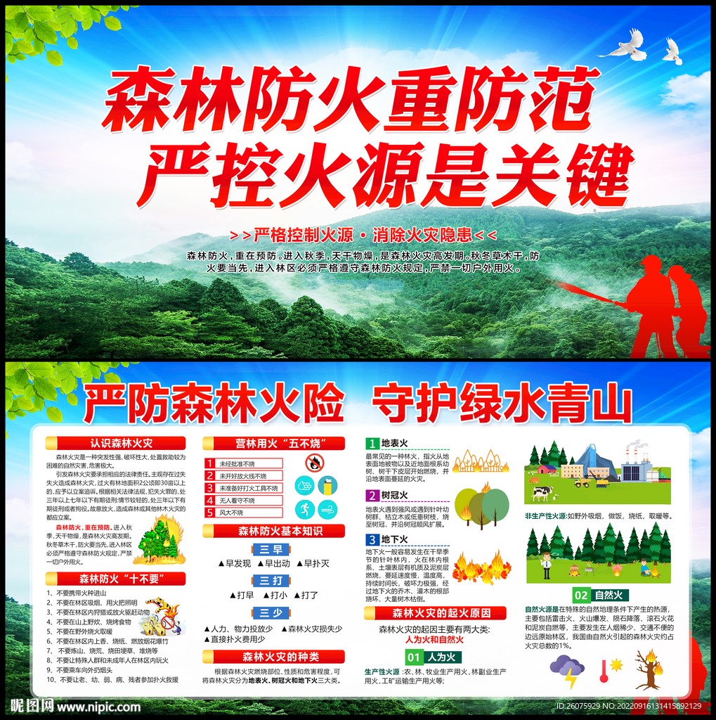 森林防火宣传