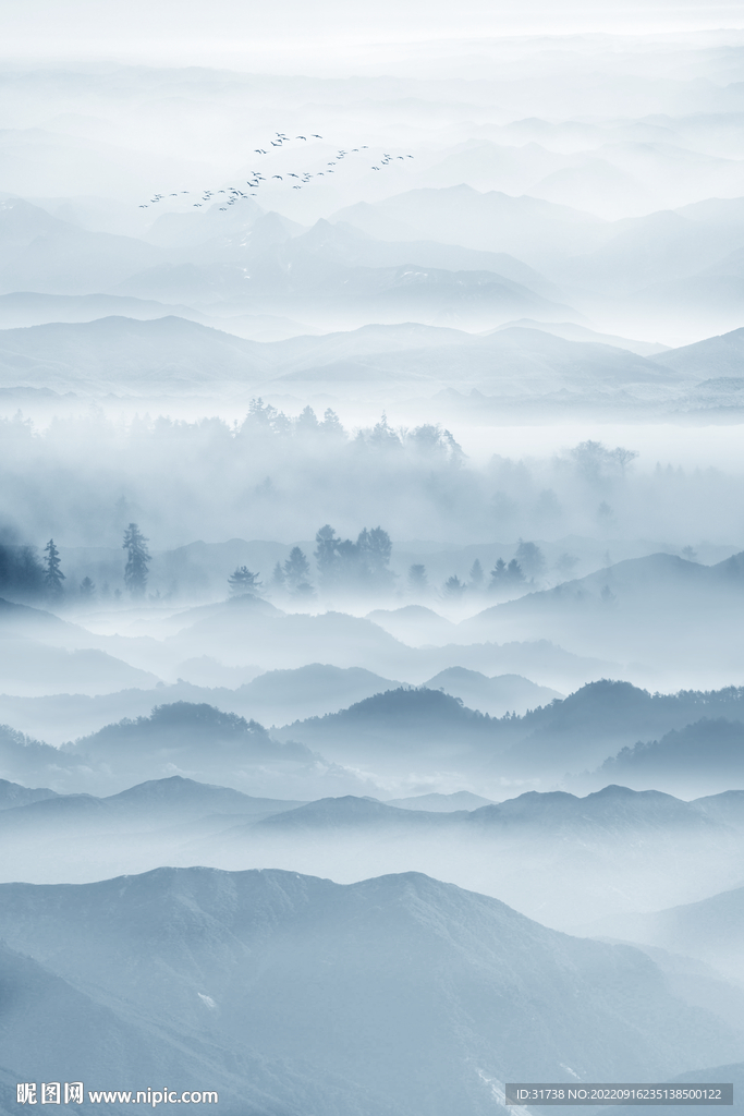 意境山水画