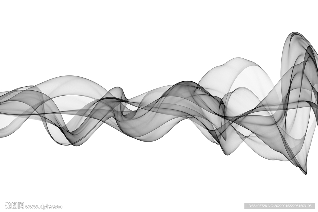 水墨线条山水画