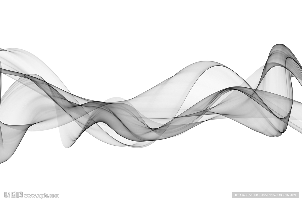 水墨线条山水画