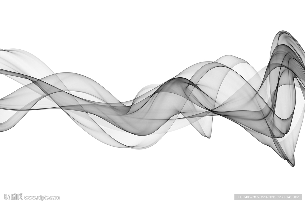 水墨线条山水画