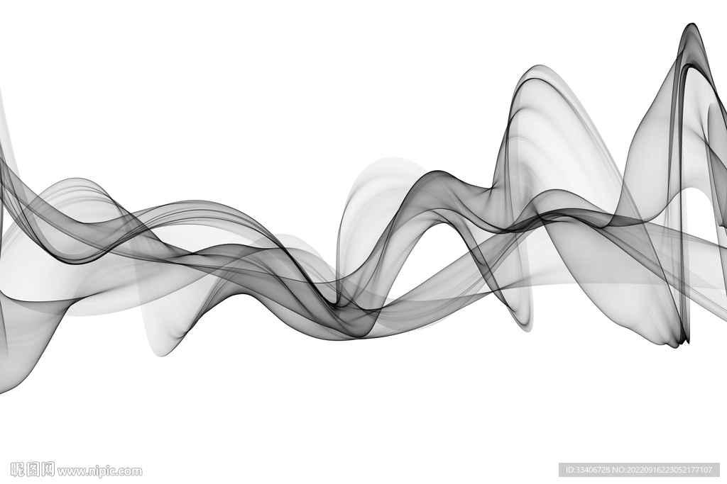 水墨线条山水画