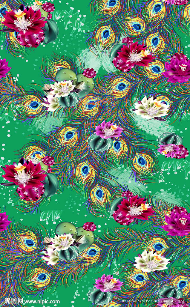 手绘花