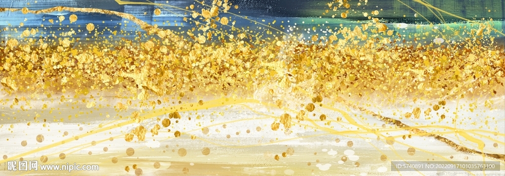 抽象油画
