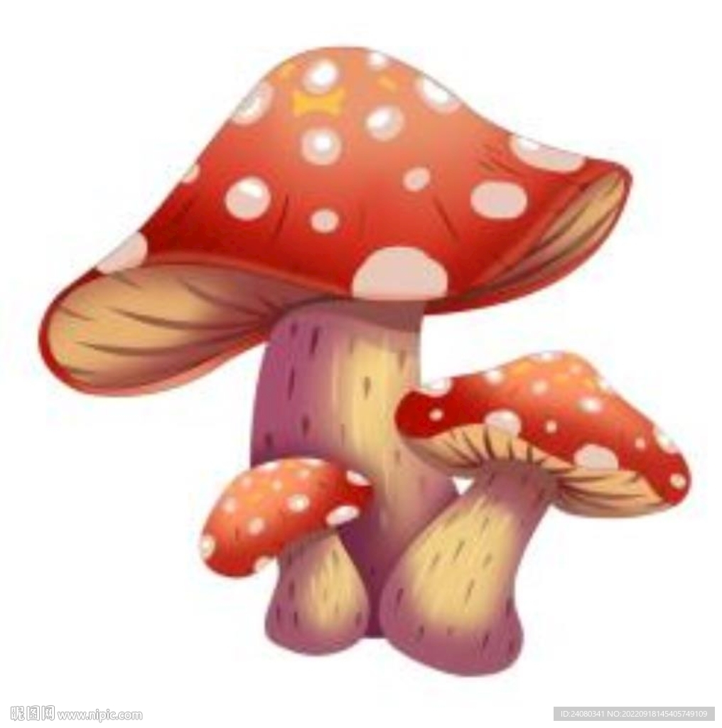 卡通蘑菇