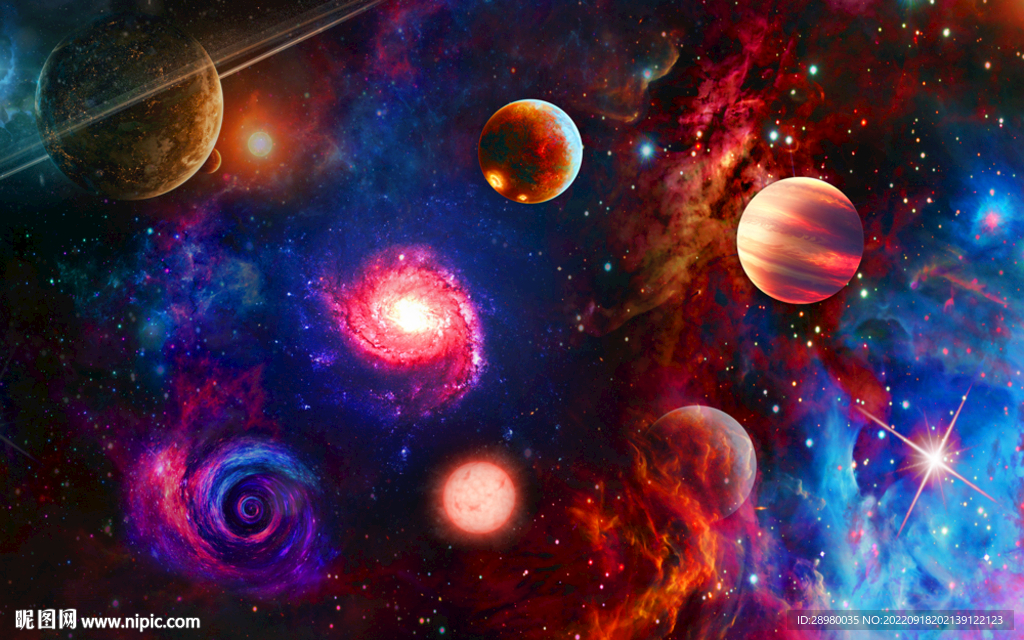 绚丽星空