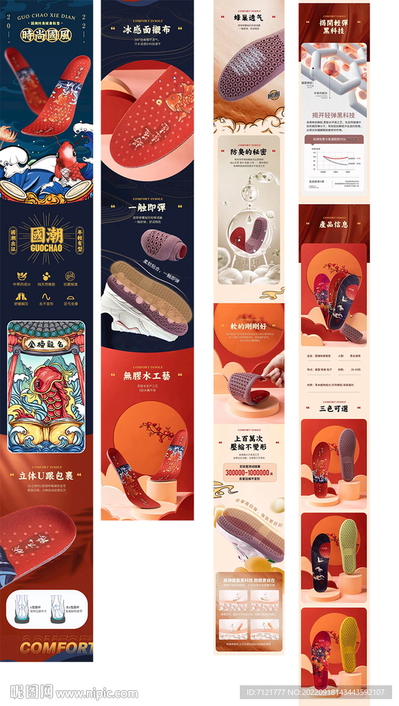国潮鞋垫详情