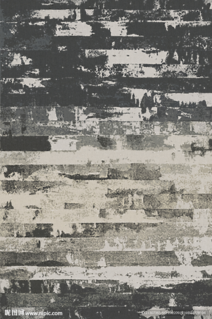 灰色抽象地毯