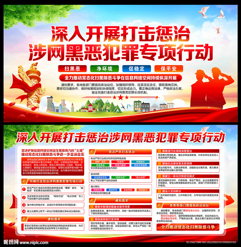 打击惩治涉网黑恶犯罪专项行动