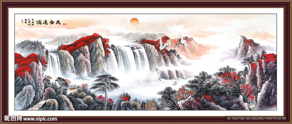 客厅鸿运当头 办公室鸿运当头 