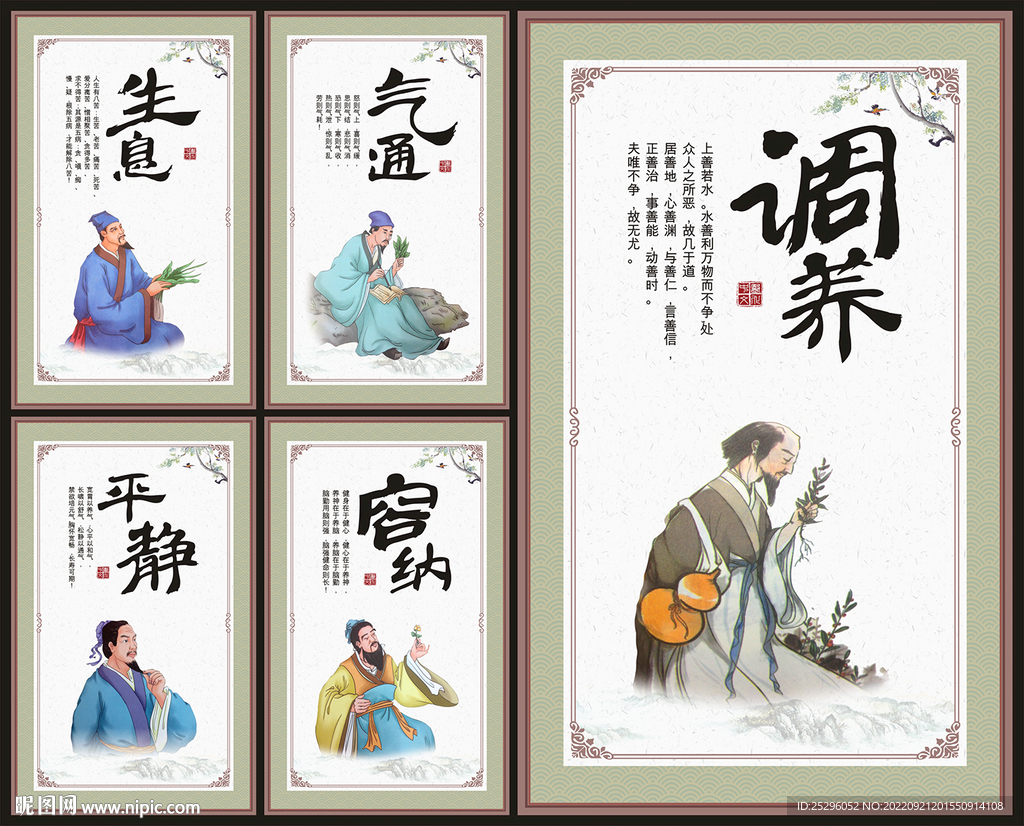 中医文化展板