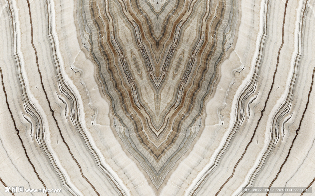 大理石电视背景墙