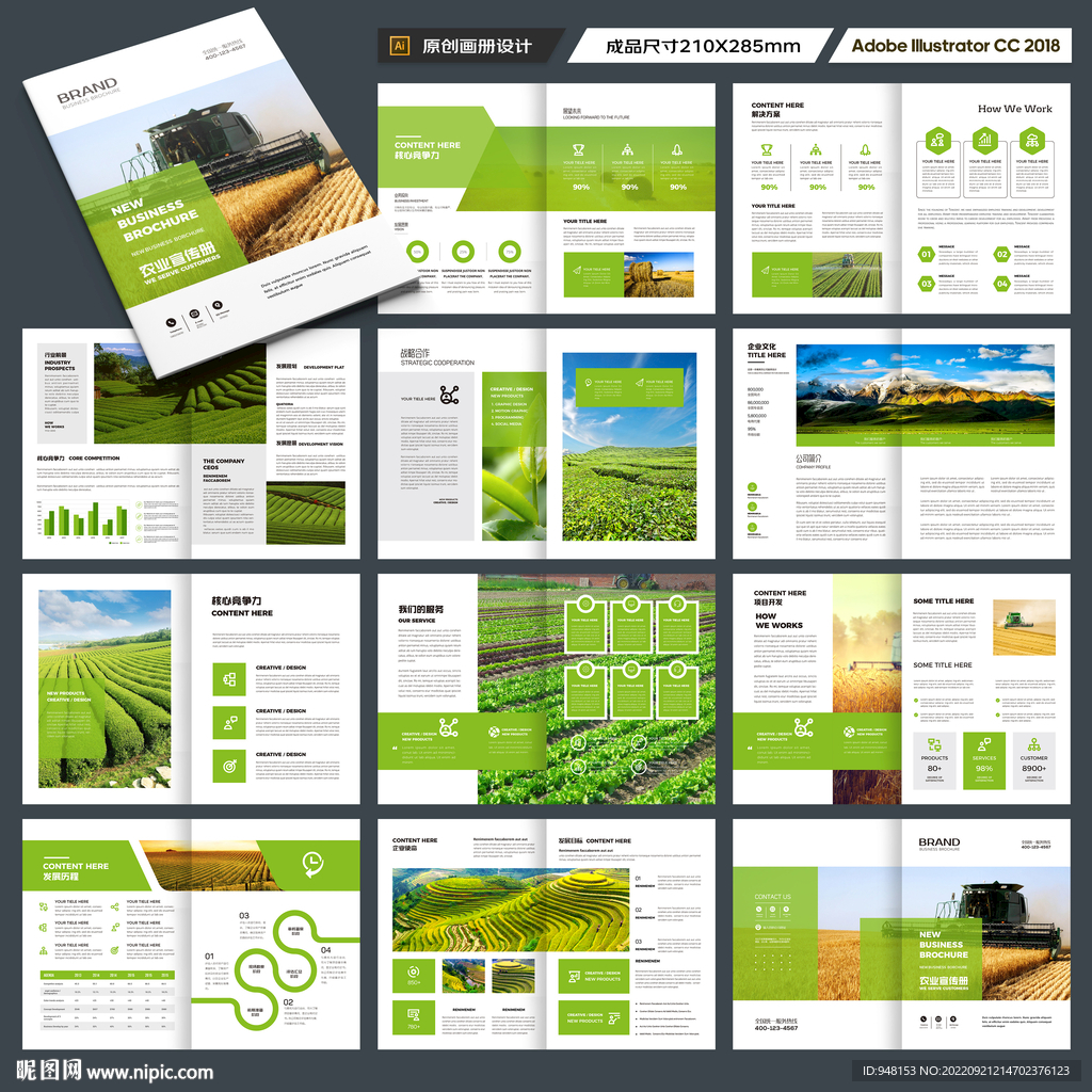 农业科技画册