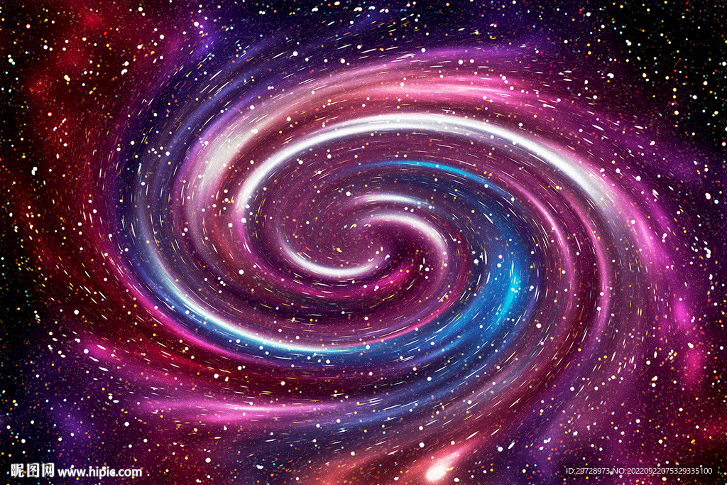 璀璨旋涡星空