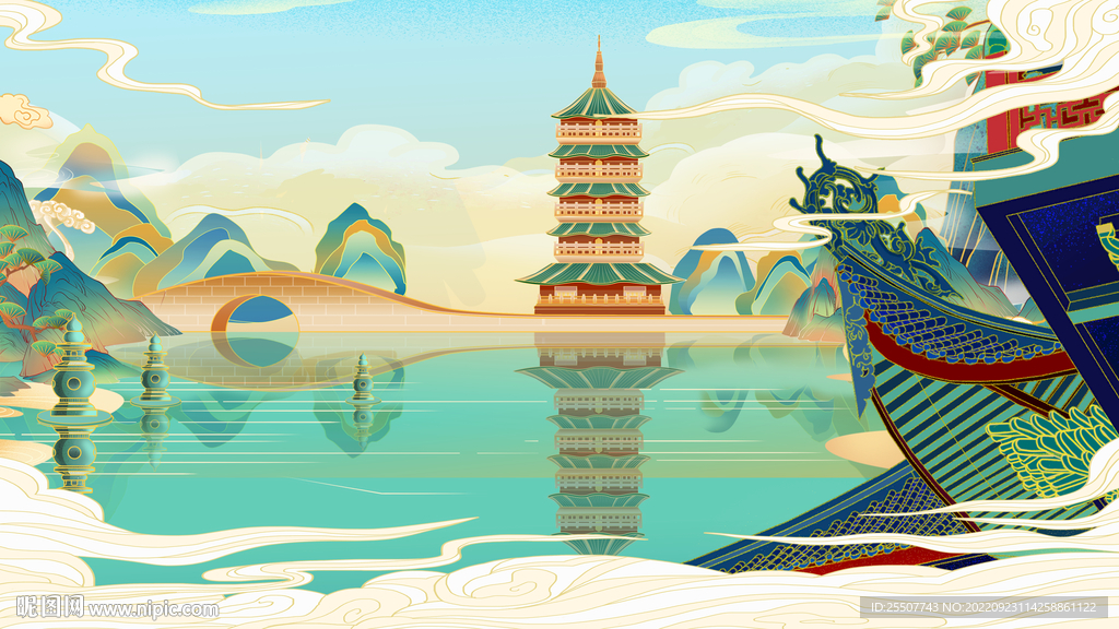 国风湖境